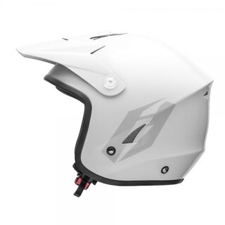 Jitsie Helm HT1 Solid - White/Grey Gr. S (55-56cm)  SALE...