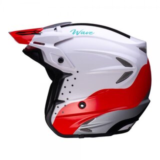 Jitsie Helm HT2 Wave - Black/Red/White Gr. L  SALE -50%