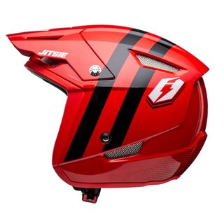 Jitsie Helm HT1 Voita - Red/Black  SALE -50%