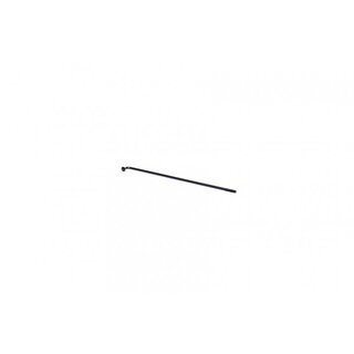 Speiche 12,5E,14G x 90mm, vorne - schwarz,ohne Nippel